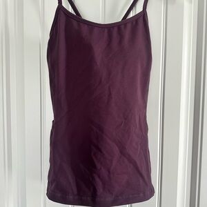Senita workout tank eggplant